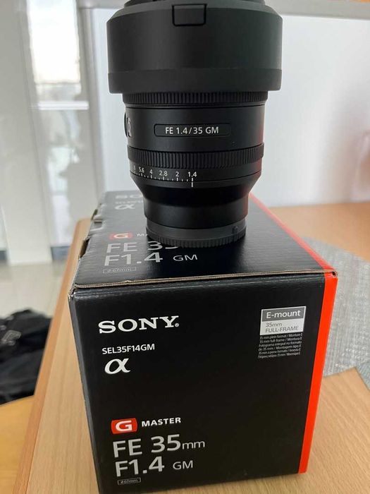 sony gm 24 mm f1.4 si 35mm f1.4 impecabile
