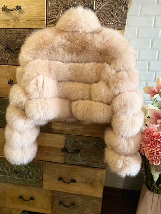 Палто естествен косъм*лисица