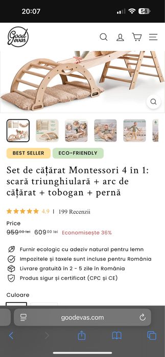 Triunghi pikler si alte accesorii