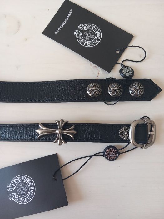Гривна Chrome hearts кожа