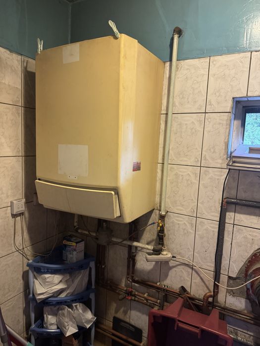 Centrala Immergas 35kw cu Boiler 60L  Zeus gaz termica kit evacuare