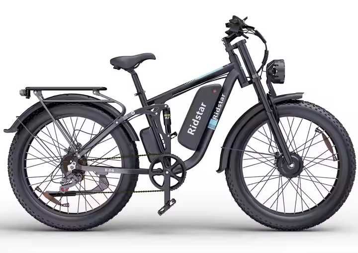 Електрически велосипед Ridstar E26 Pro – 1000W, 48V, 23Ah, 26" гуми