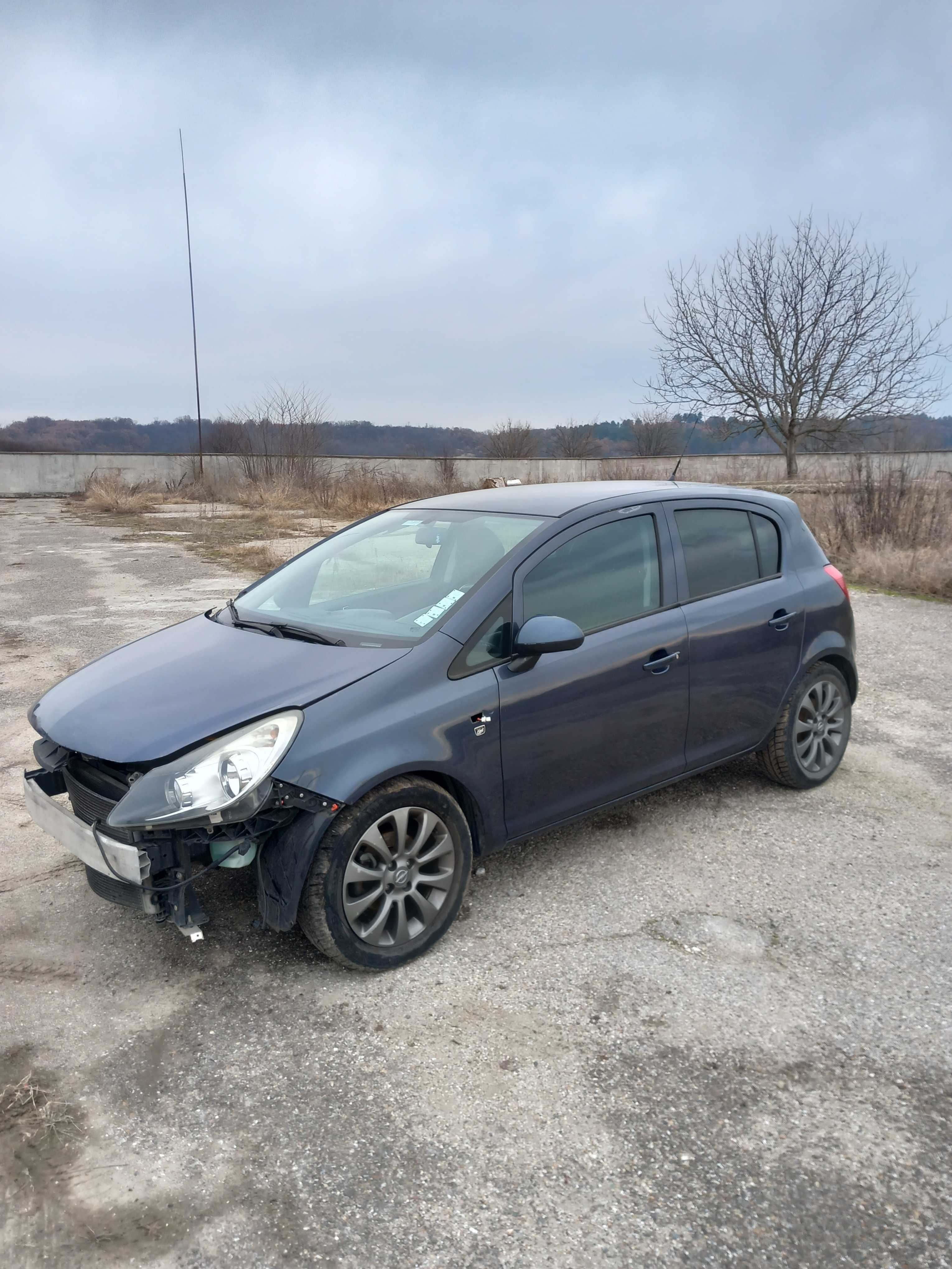 Опел Корса Д 1,2 бензин 2010 /Opel Corsa D 1,2 A12XER blue на части