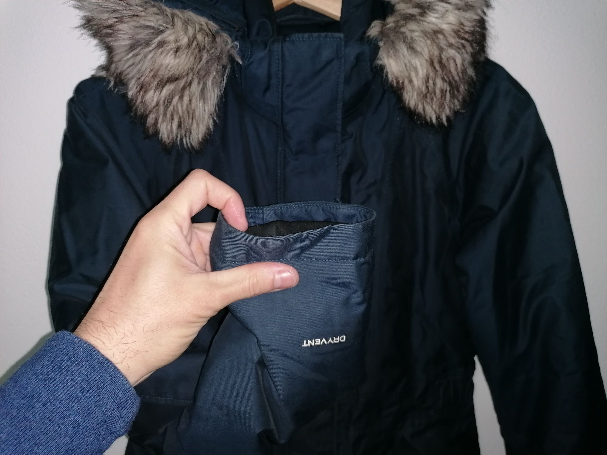 Geaca puf parcka The North Face Dryvent dama mărimea S - Stare impecab