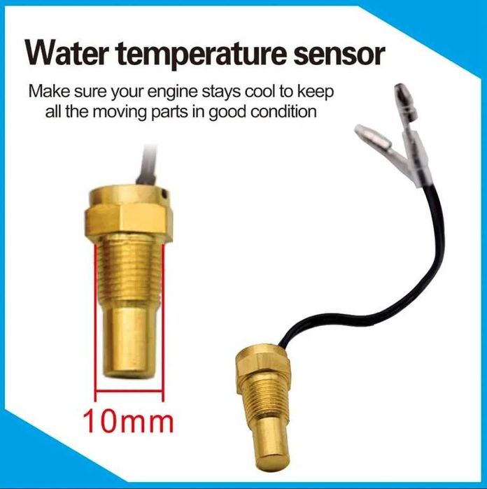 Termovoltmetru digital universal auto moto barca tractor camion rulota