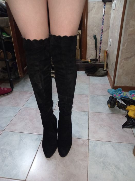 новые ботфорты зимние