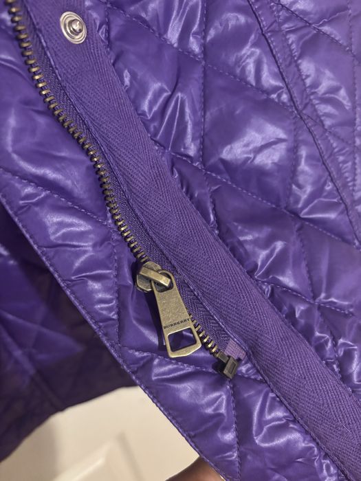 Burberry яке лилаво