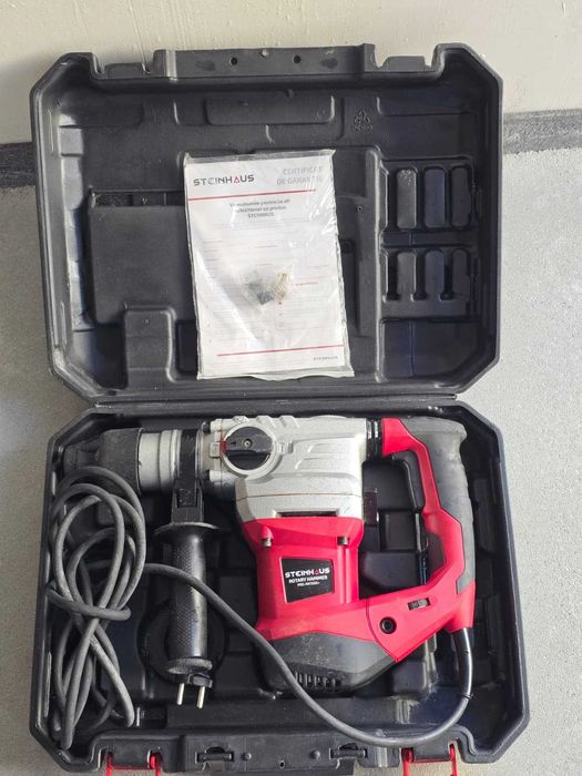 Ciocan rotopercutor Steinhaus PRO-RH1500+, 1500W, 860 RPM, 5.5J