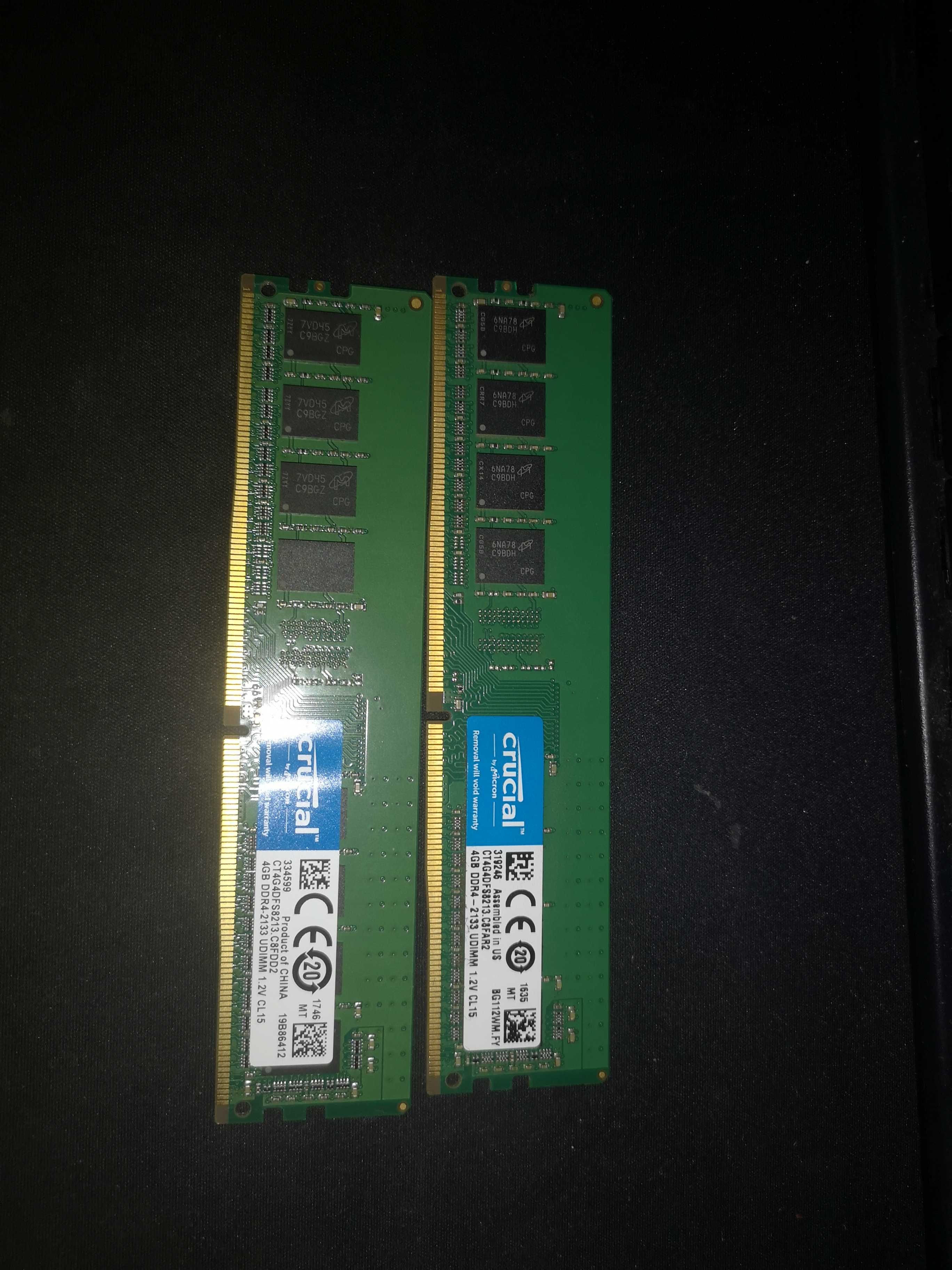 8GB RAM DDR4 2133mhz Crucial