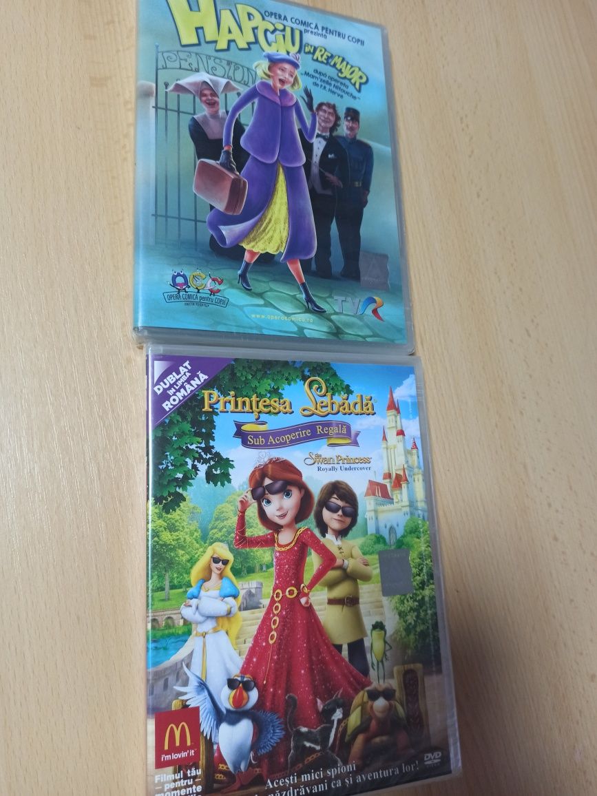 Plastilină,Cd-uri prințesa lebădă și hapciu