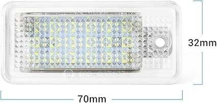 Плафони LED 3938-4 за регистрационен номер за Audi A3 A4 A5 A6