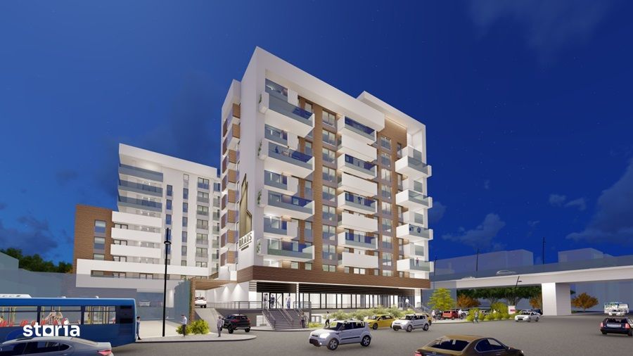 Apartament 2 c D - bloc nou GARA-CENTRU, Braus Residence-61 mp!