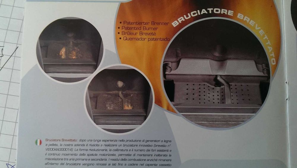 Centrala peleti Thermorossi Compact 18 KW