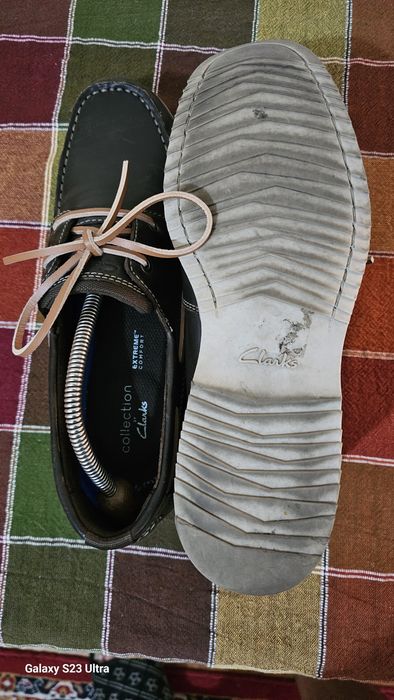 Pantofi Clarks piele maro mărimea 44