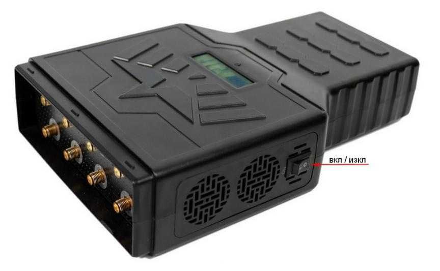 28W Мощен Заглушител GSM 5G GPS Автом.Навигация Кола Анти-Проследяване