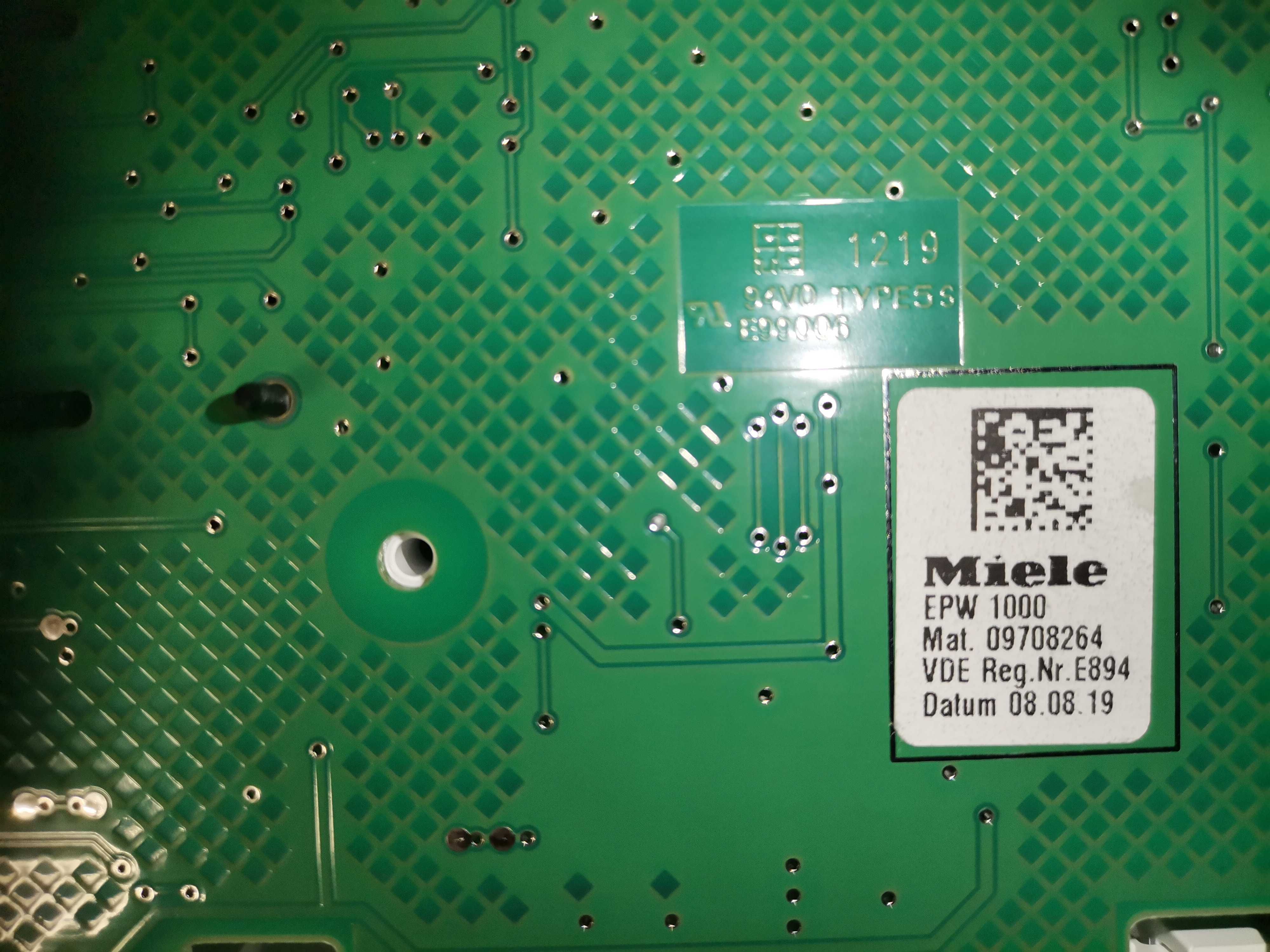 Пералня Miele W1 classic eco на части