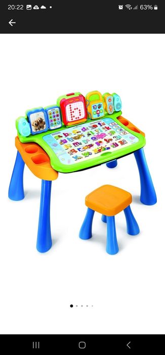Masuta de studiu 4 IN 1 Vtech, cu activitati - Touch and learn