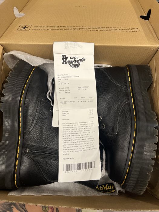 Ghete Dr. Martens Part III Store Leather