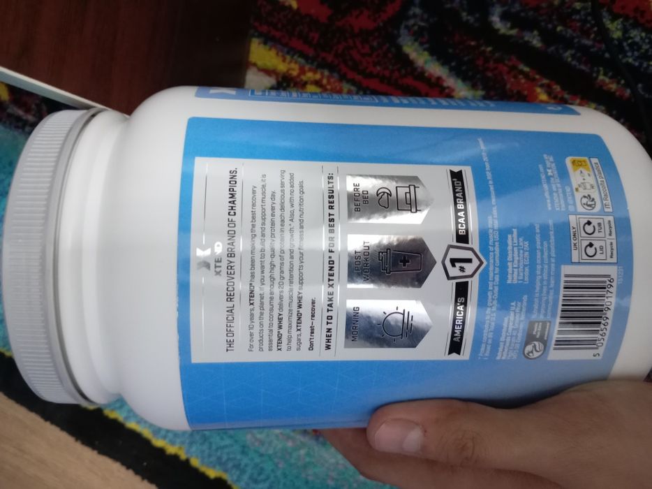 Taniqli XTEND brendidan original protein 840 gr 30 porsiya 25 26 bor