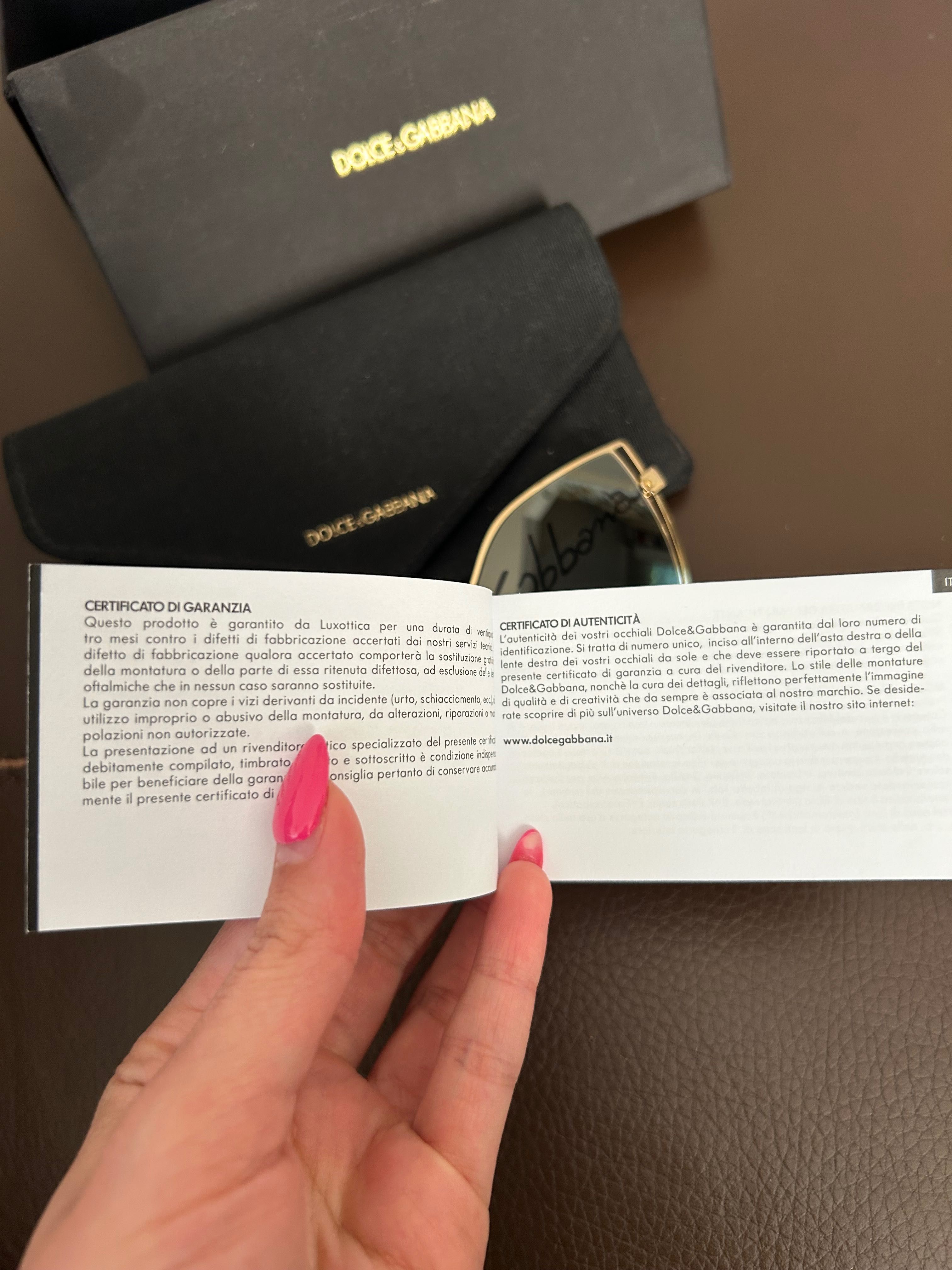 Оригинални слънчеви очила Dolce&Gabbana