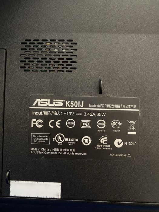 Лаптоп ASUS 64 бита