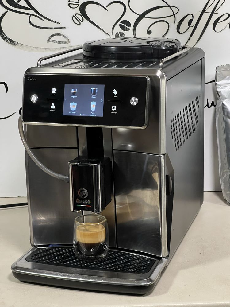 Кафемашина кафе автомат Saeco xelsis SM7683 с гаранция