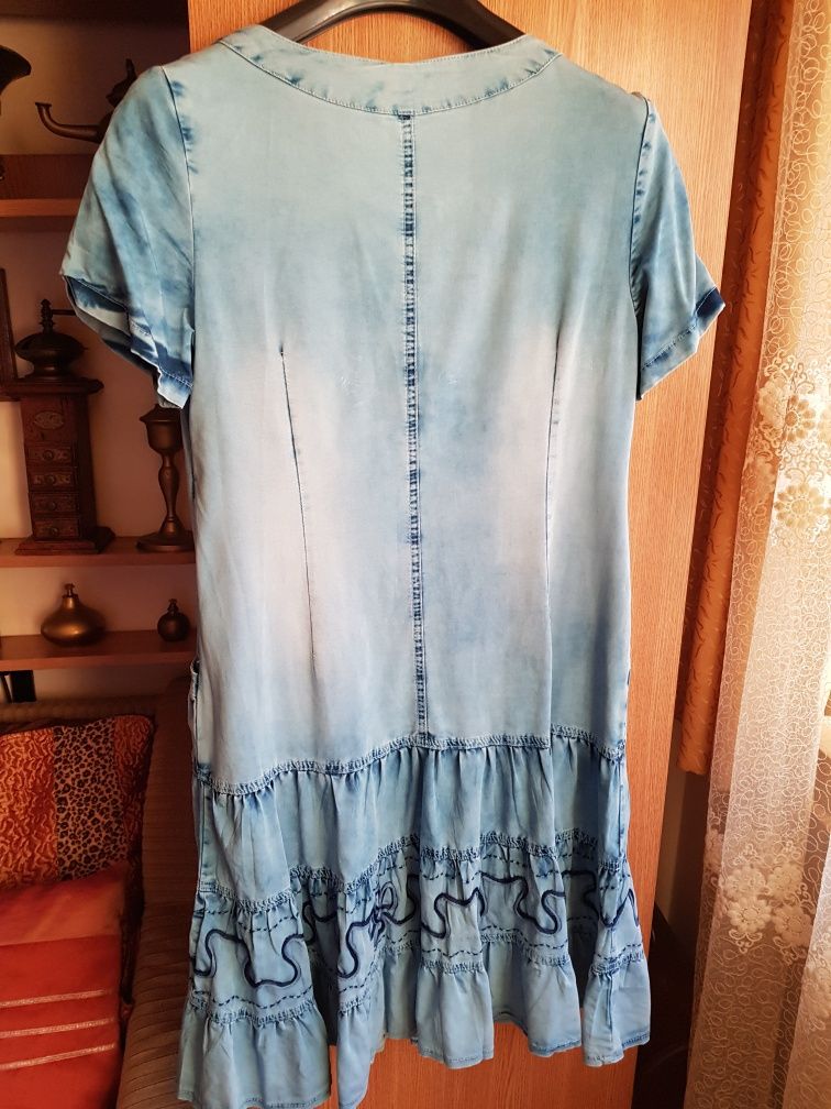 Rochie Italia blugi/jeans+Rochiță de vară