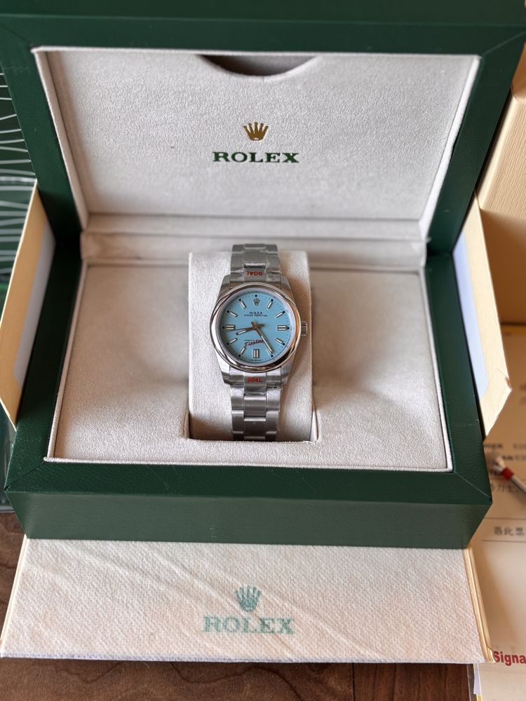 Rolex Oyster Perpetual Blue  36mm
