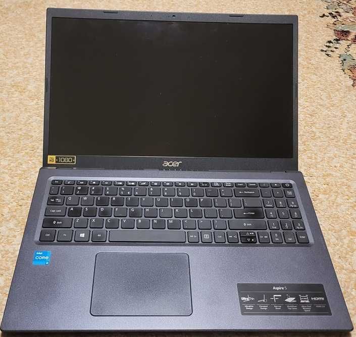 Laptop ACER Aspire 5 I3-1115G4 8Gb RAM 250Gb SSD Windows 11 ca nou