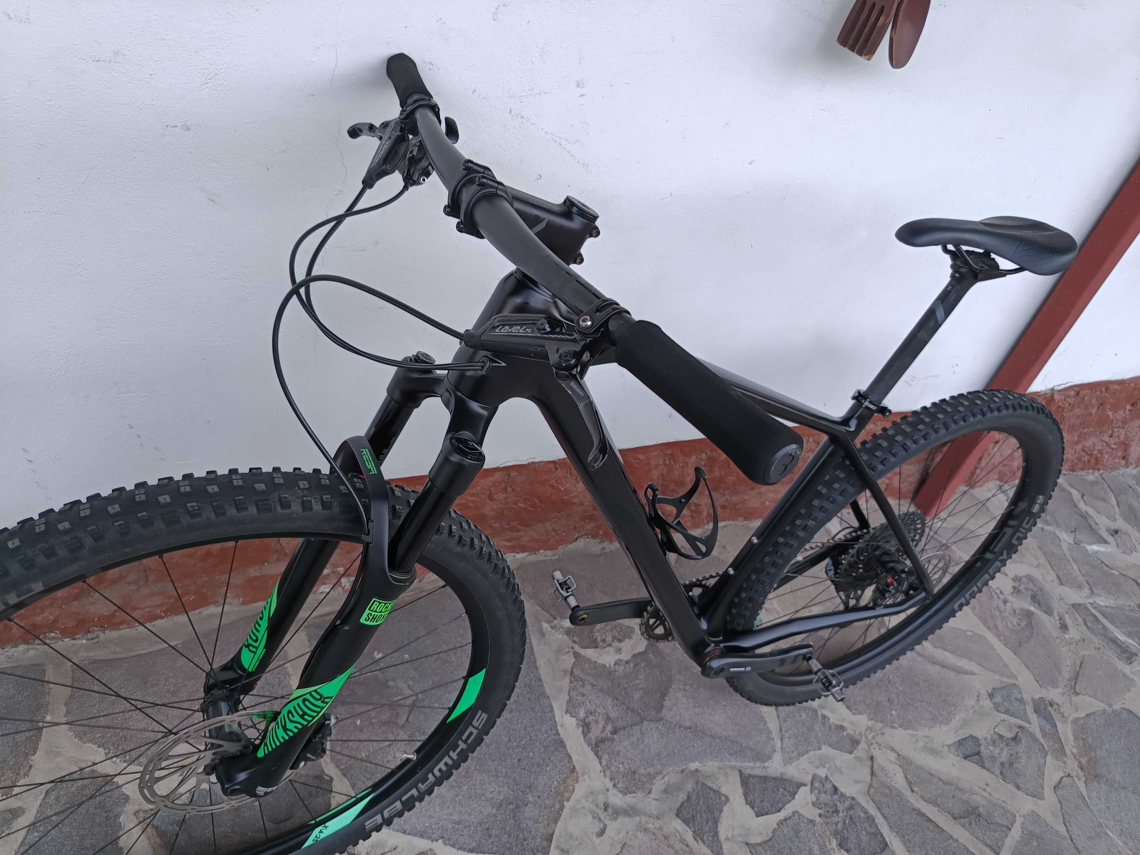 Bicicleta hardtail Cube Reaction SLT carbon 29