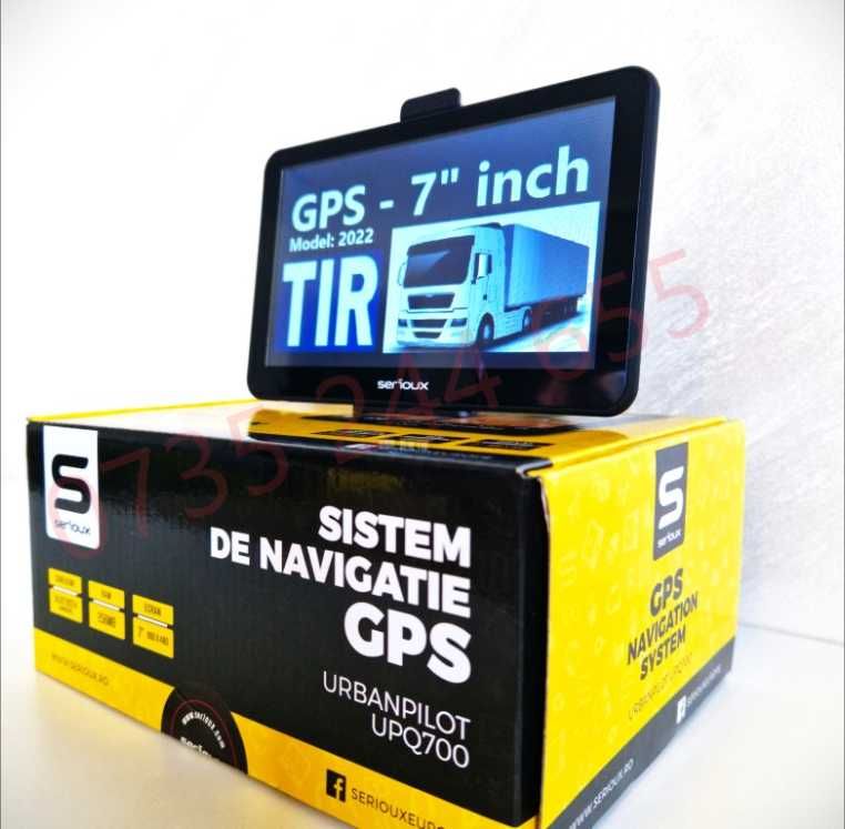 GPS - Navigatie SERIOUX 7"UrbanPilot,Truck,TIR,Camion,Auto. Garantie