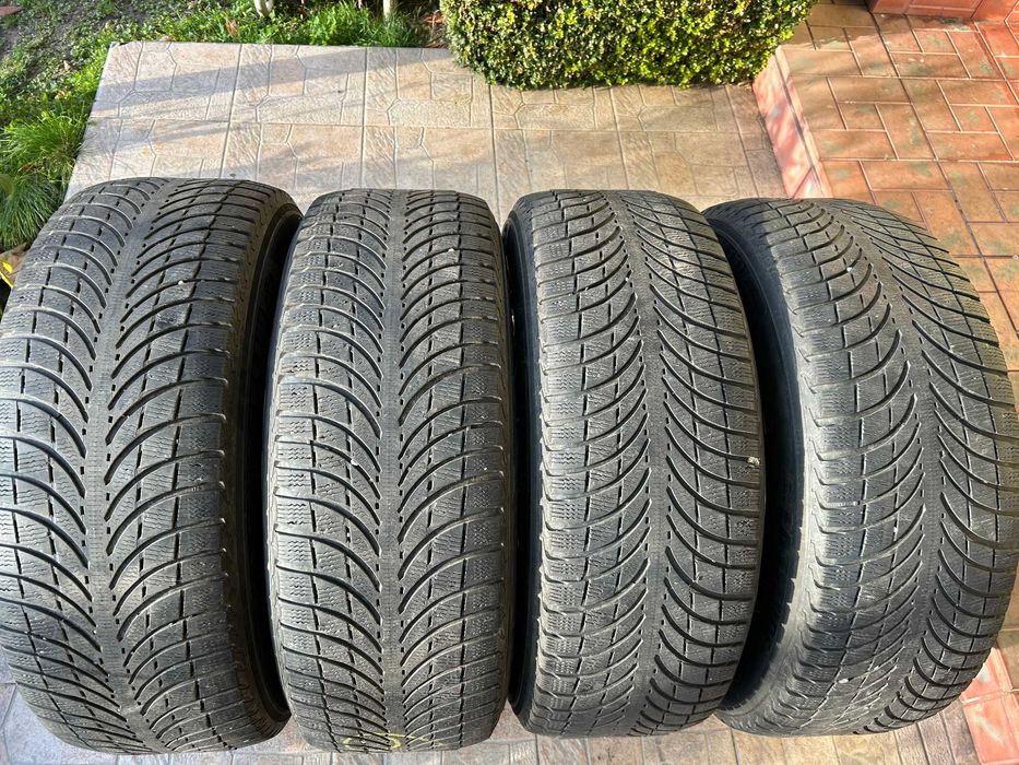 Jante 18" PLATIN + anvelope iarna Michelin 255/60 + prezoane