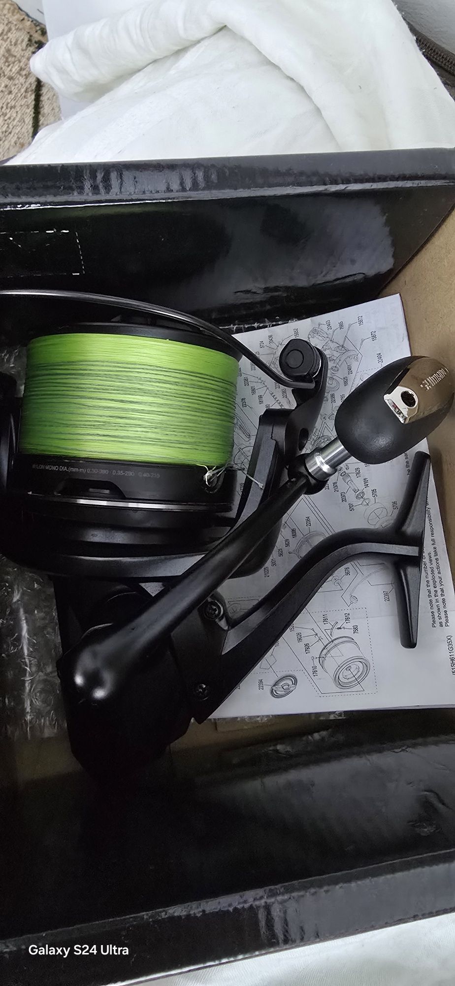 Lanseta Shimano Tribal TX Plus Spod  Marker 3.96+Shimano 14000xte Spod