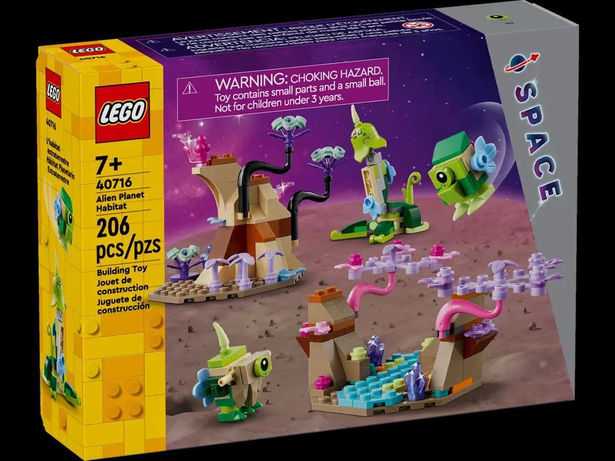 Lego Space 40715 Space Alien Pack / 40716 Alien Planet Habitat