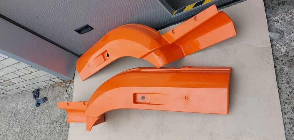 Панель передней части крыла правая РЕСТАЙЛИНГ (Пластик) КАМАЗ