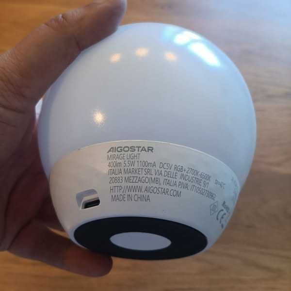 НОВА! Смарт нощна лампа с RGB контрол и Alexa