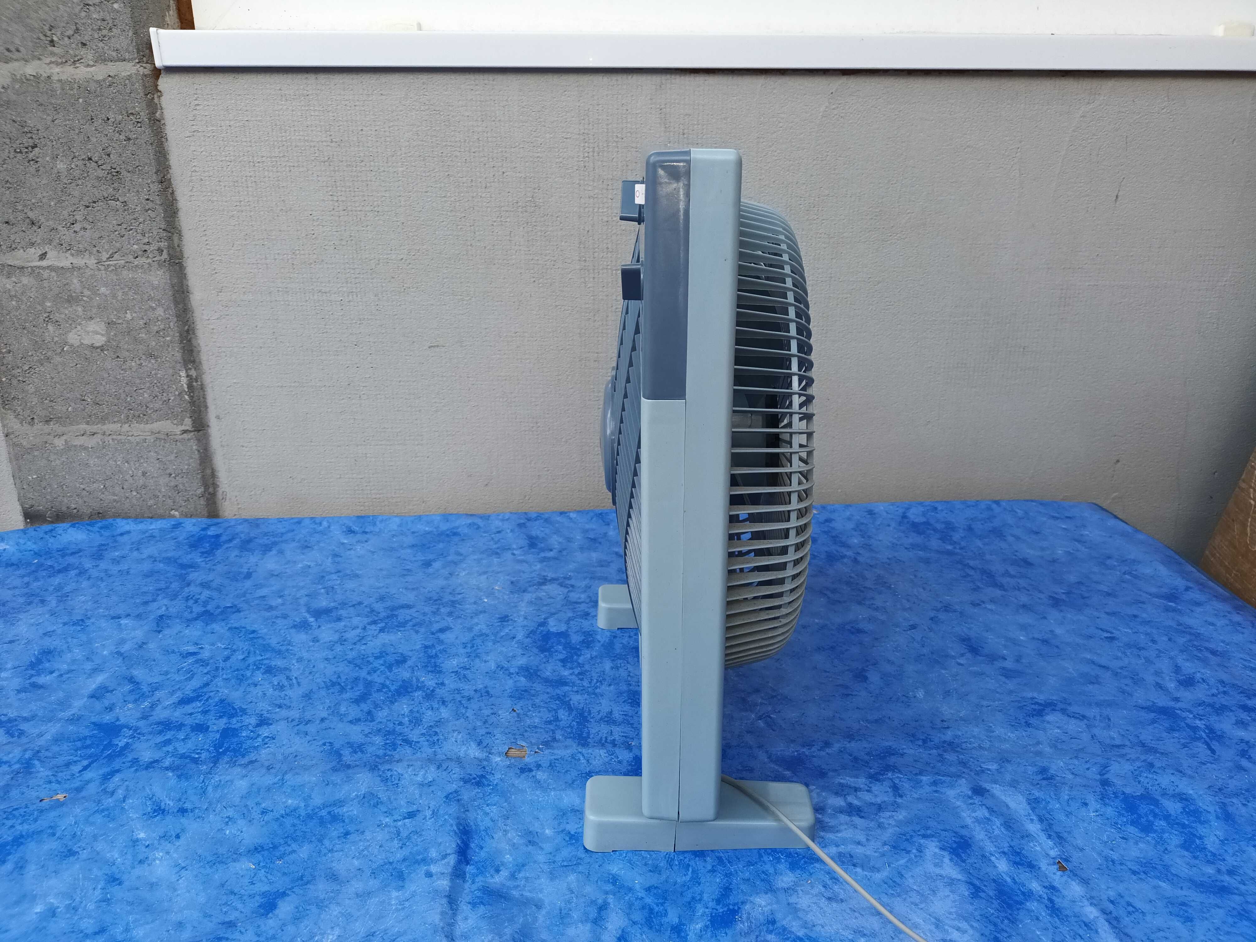 Luxim, Ventilator de Podea 30 cm, 50W, Temporizator, Gri