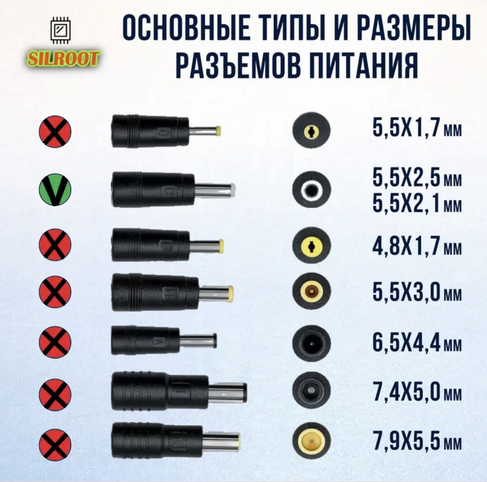 Зарядные устройства от пылесосов разные модели