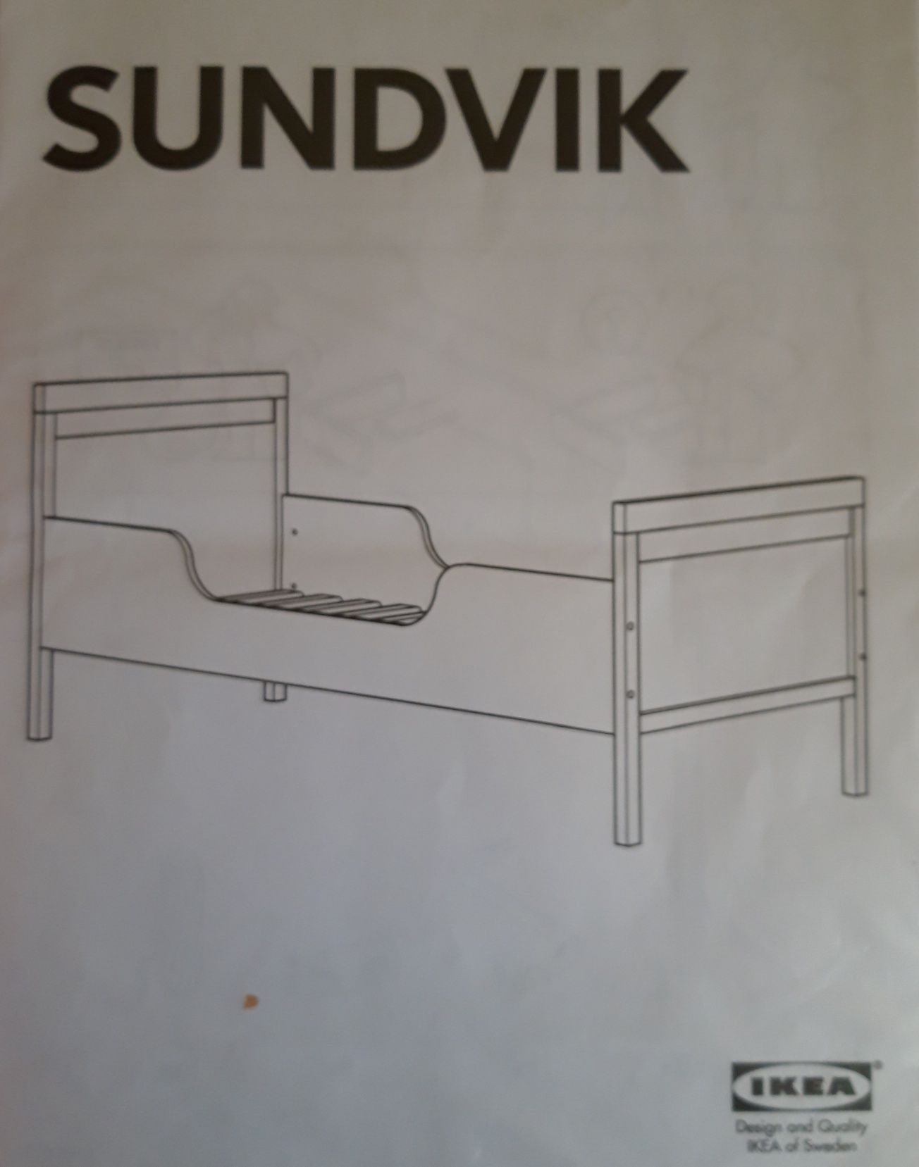 Pat copil model SUNDVIK-IKEA