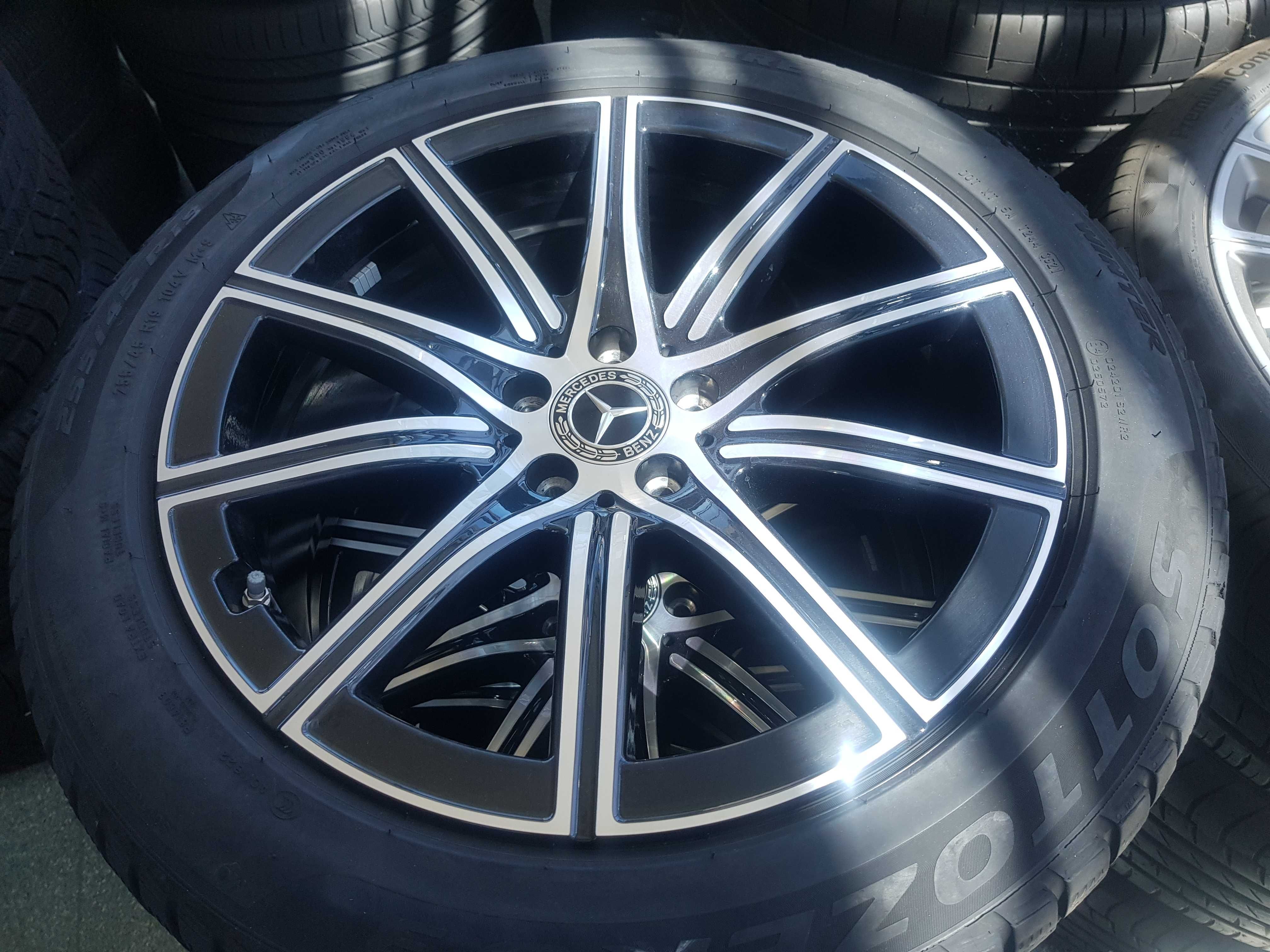 Jante Mercedes S W223 Anvelope vara  Pirelli 255 45 19