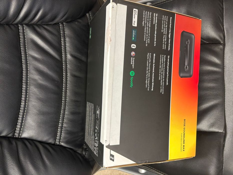 Boxa portabila bose soundlink max noua sigilata originala