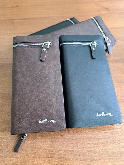 Фирменное мужское портмоне baellerry  к продаже в двух цветах