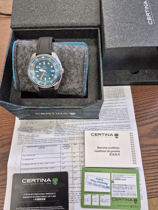 Certina DS Super PH 1000M Automatic.