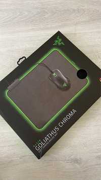 Продам игровой коврик для мыши с  подсветкой от бренда Razer Chroma™!