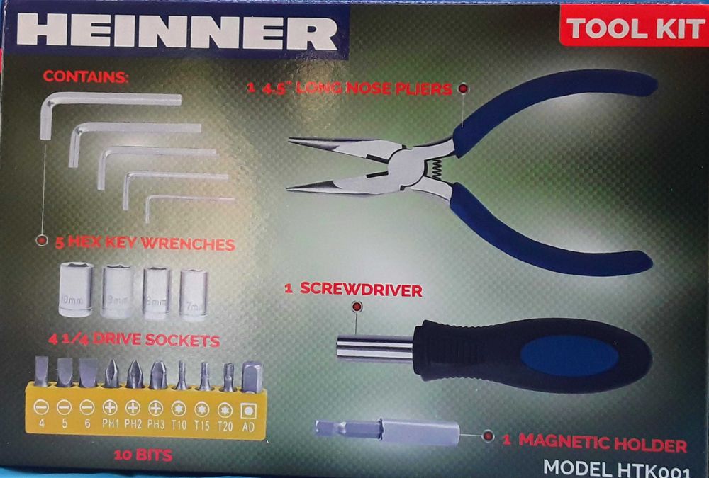 Set unelte HEINNER NOU - 40 Lei
