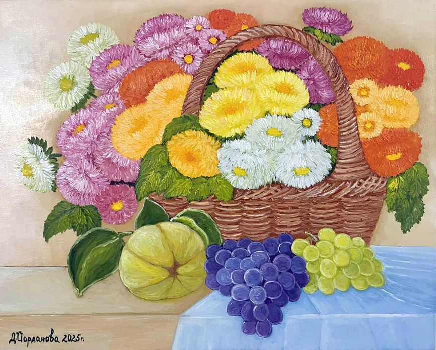 Авторски картини с маслени бои.