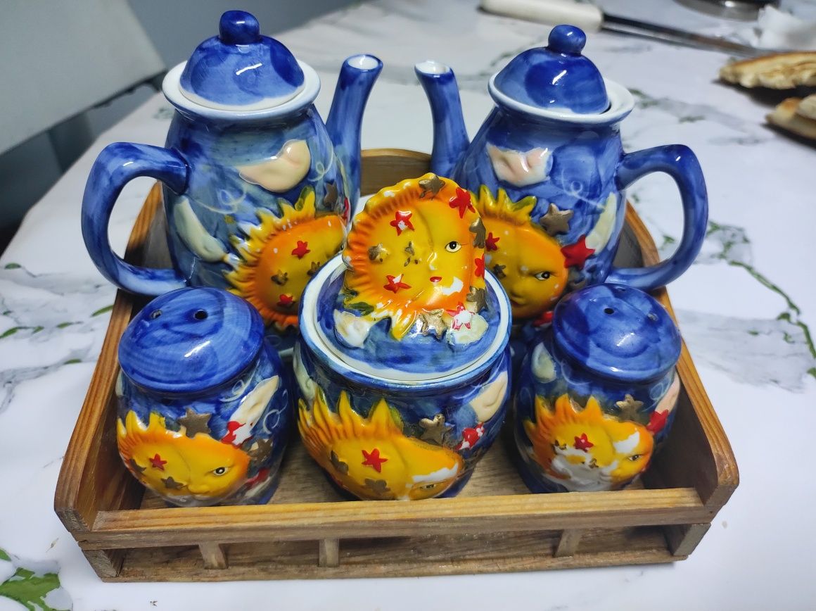 Керамический набор Солнце