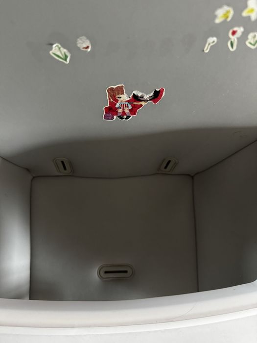 Детско Столче За Хранене 2 В 1 KinderKraft FINI, Сиво