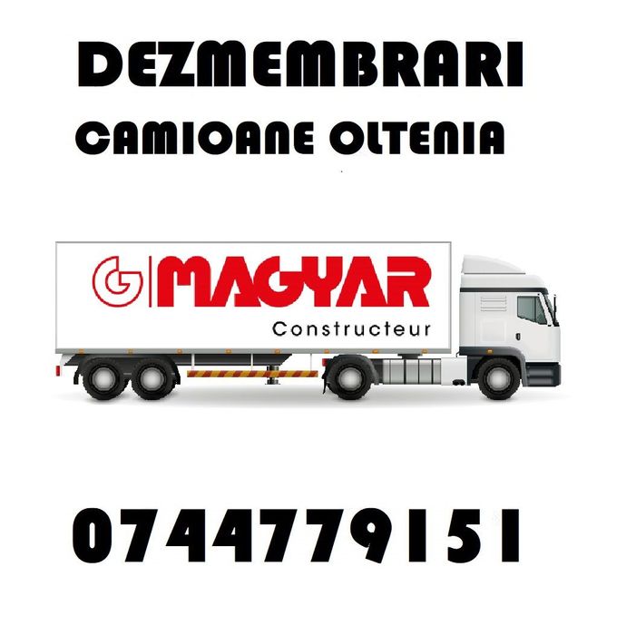 Piese Dezmembrari Semiremorca cisterna MAGYAR : axe , etrieri , butuci , supape , arcuri , structuri , capace , distributoare , pompe incarcare , picioare