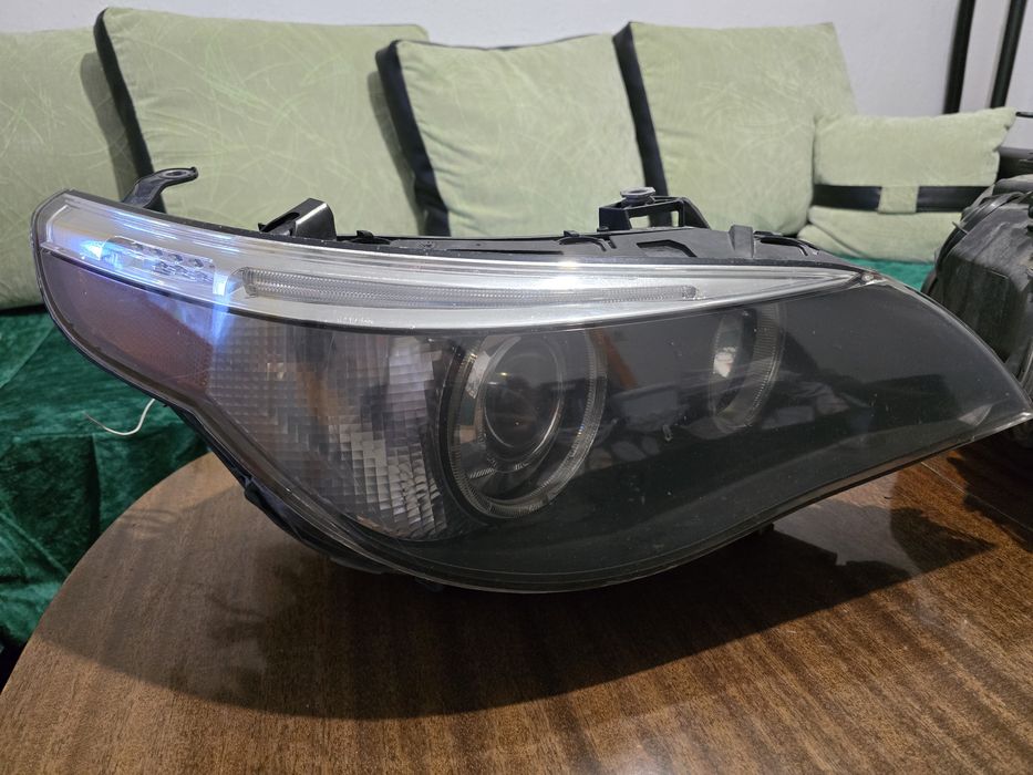 Dynamic xenon BMW e60 / завиващи префейс фарoве е60